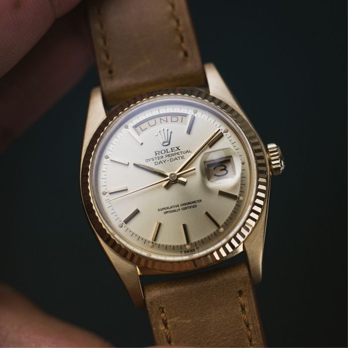 Relogio ROLEX Day Date 36mm Ref.1803 em Ouro 18k - Vintage circa 1974