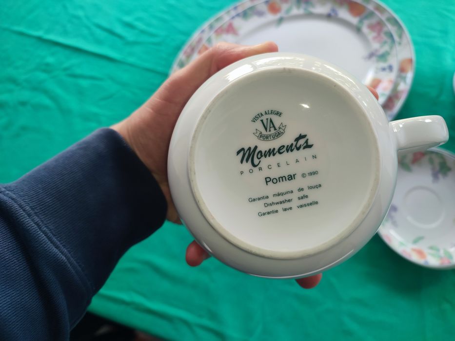 Conjunto Vista Alegre Pomar 6 peças