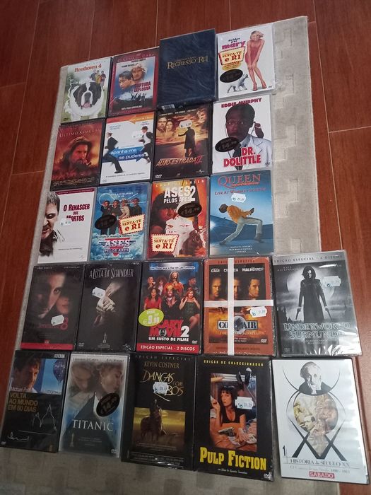 Filmes Dvd novos e embalados desde 2€