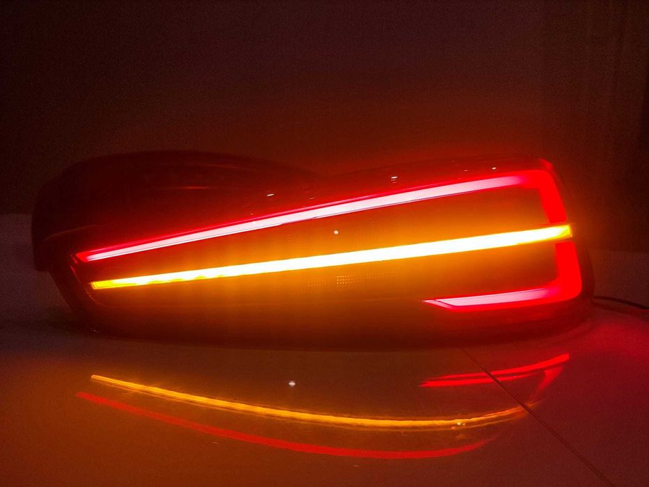 Lampy do Audi A5 F5 przerobione z USA na EU Przerobka lamp z USA na EU pomaranczowy kierunek AUDI Porsche