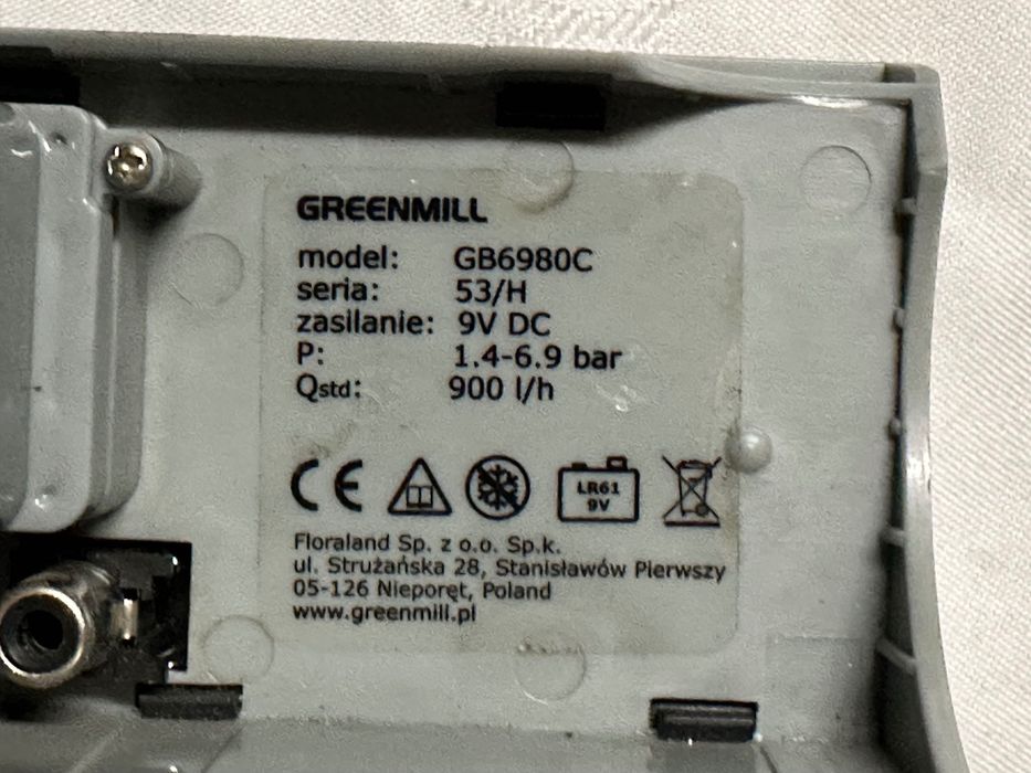 sterownik nawadniania Greenmill GB6980C