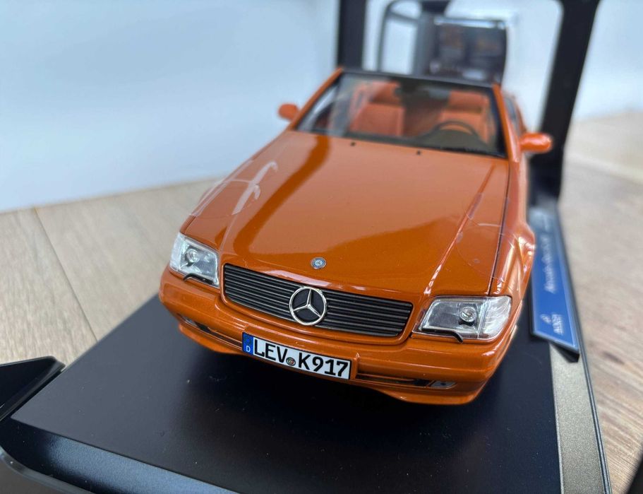 Mercedes-Benz SL 500 R129 1999 (Orange Metallic) Norev 1:18: 5 699