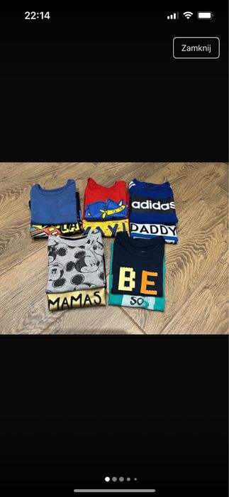 10 t-shirt chłopięcy