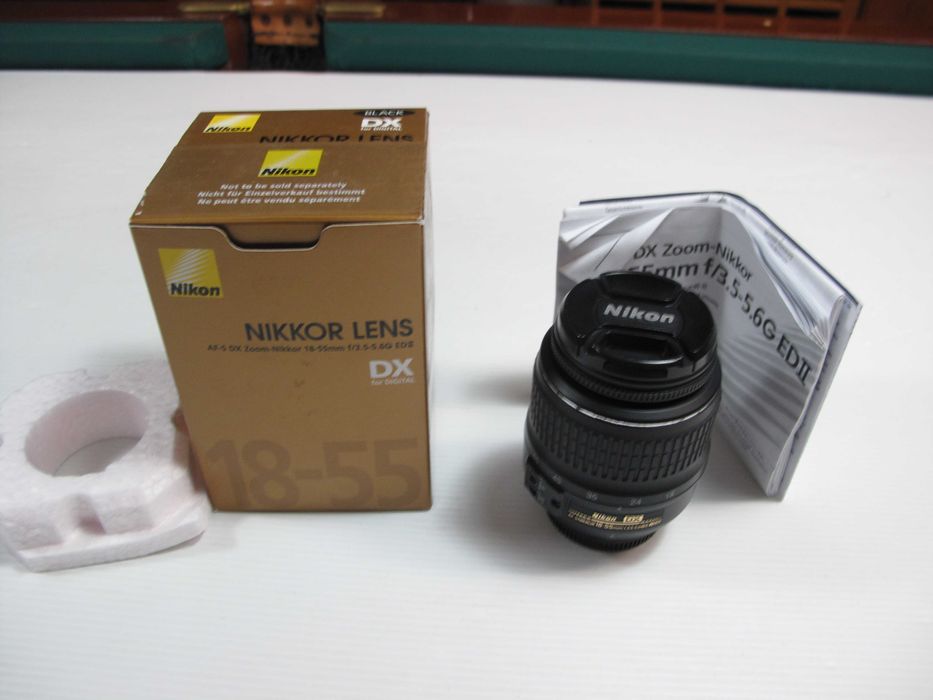 Nikon 18-55 com ou sem VR temos varios modelos ver descrição