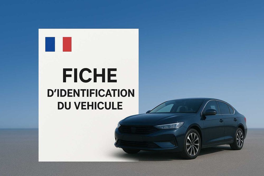 Rejestracja pojazdu z Francji - fiche d’identification du véhicule