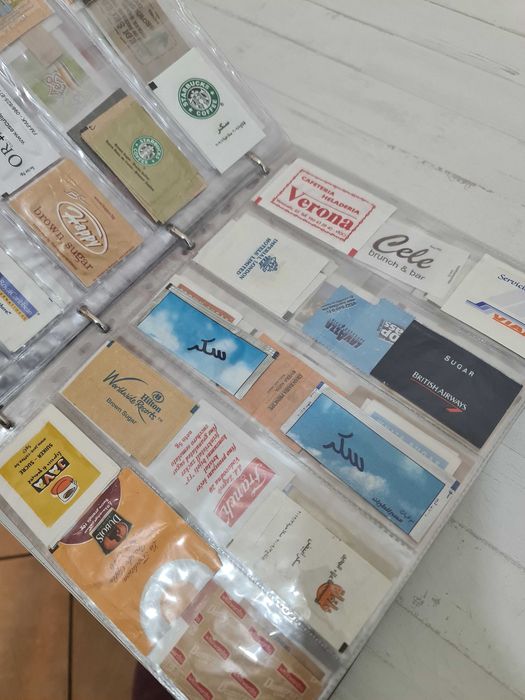 Coleção 2500 Pacotes de Açúcar Vários Países | Sugar Packet Collection