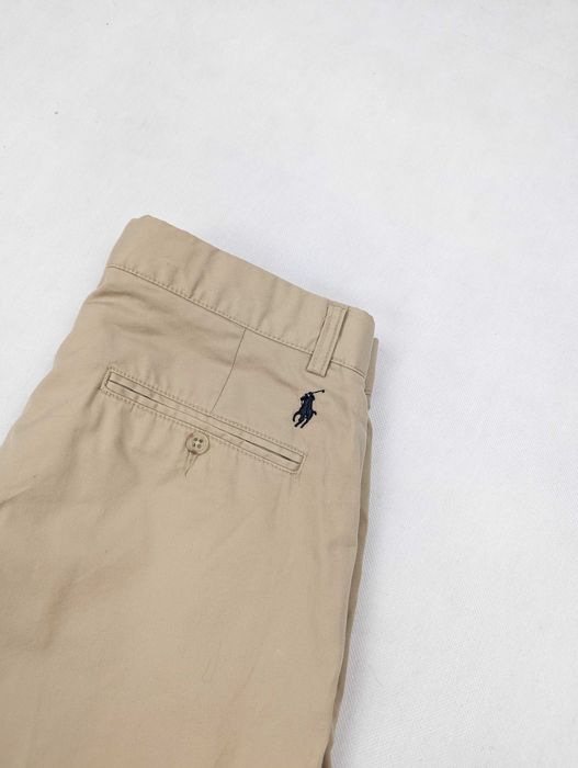 Polo Ralph Lauren beżowe spodnie 32/34 M logo