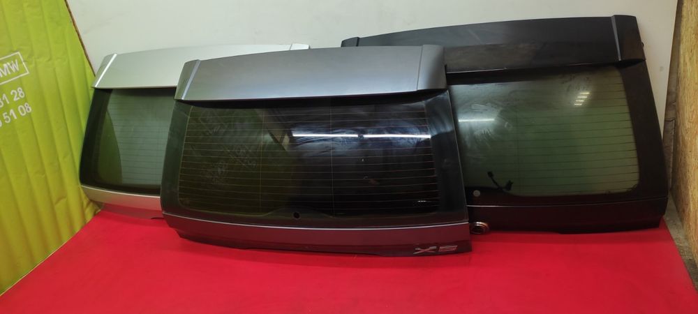 Верхняя крышка багажника BMW X5 E53 нижняя Ляда верхня БМВ Х5 Е53 скло