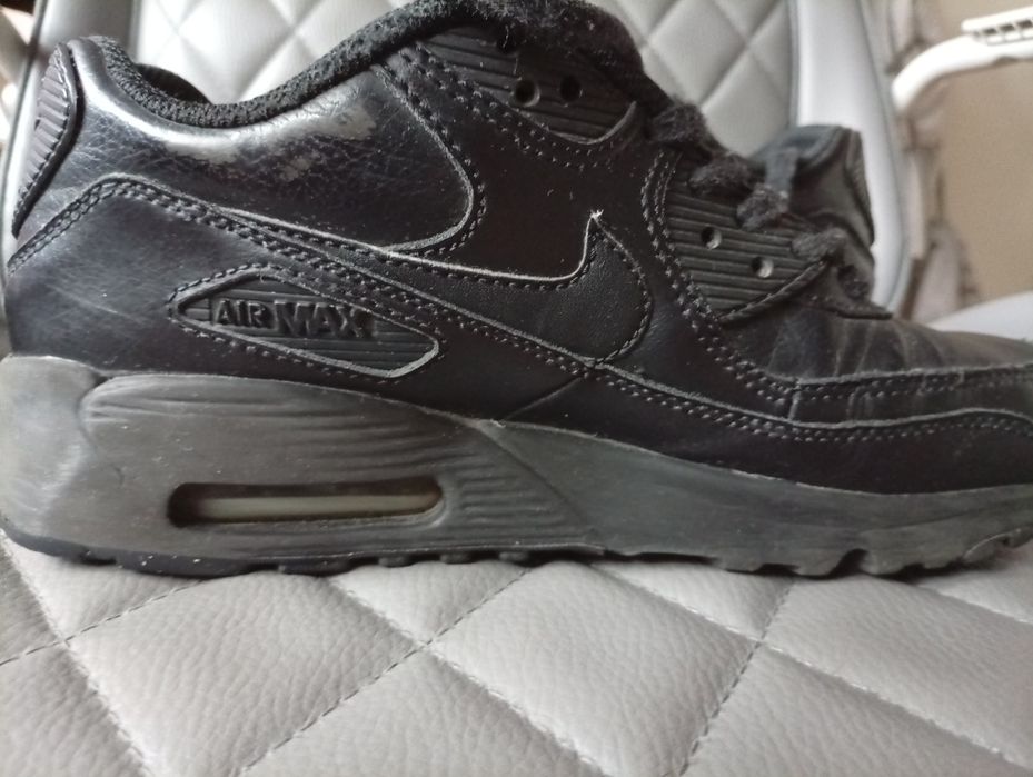 Czarne Nike Air Max 90, rozmiar 38.