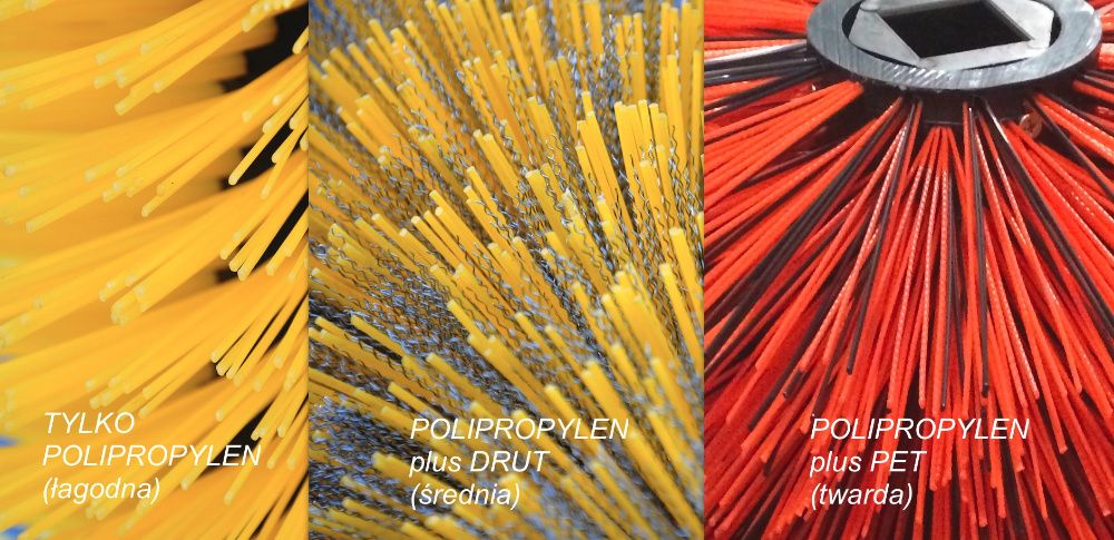 Szczotka PRONAR, HYDRO - fi 550 mm, dł. 1000 walcowa - nabicie MIX