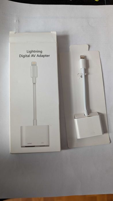 Lightning digital AV adapter HDMI iPhone iPad iPod Przejsciówka