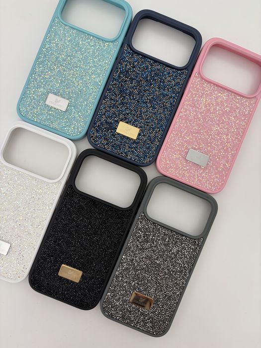 Чохол сваровскі swarovski на айфон від 13pro - 17 pro max