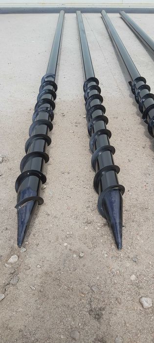 Сваи многовитковые,однолопастные, геошуруп,паля гвинтова