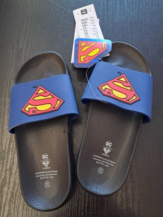 klapki męskie plażowe supermen