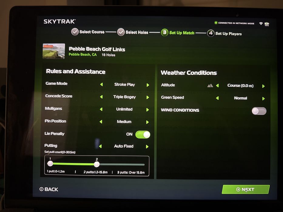 Skytrak OG Launch monitor (Monitor de lancamento)