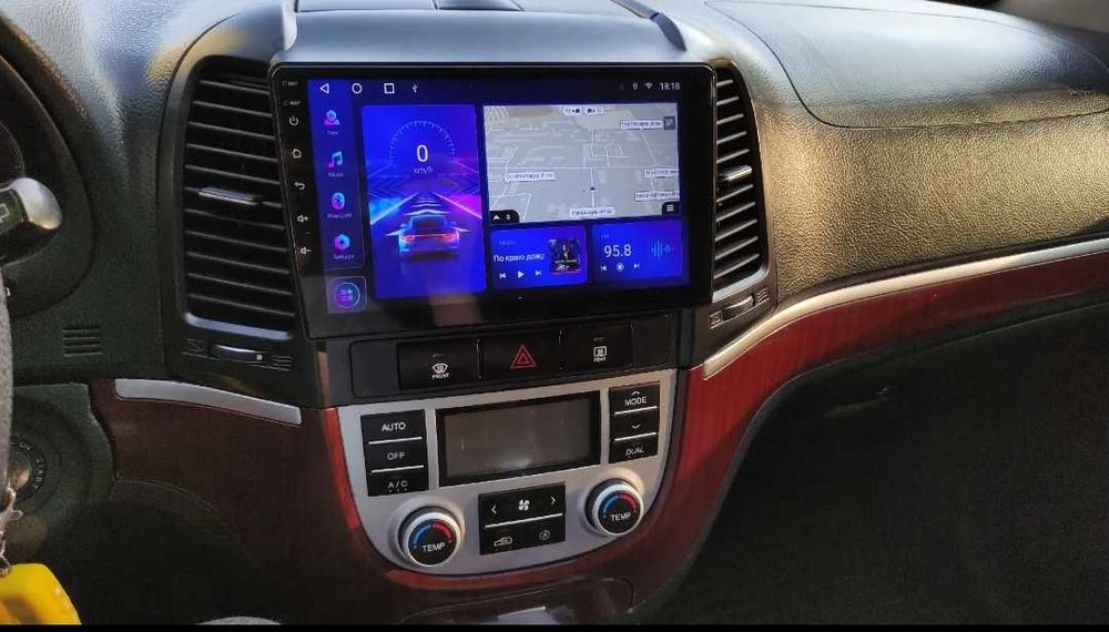 нова магнитола hyundai santafe 2006-2012 магнітофон сантафе