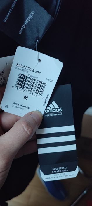 Bluza rozpinana Adidas Solid Clima Jac r.M