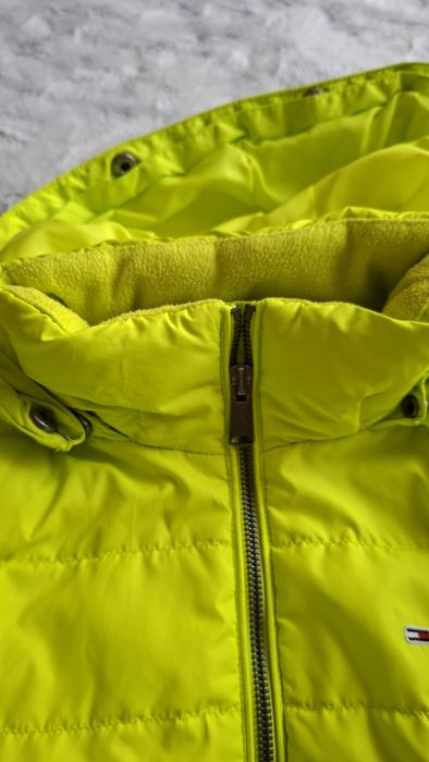Kurtka przejściowa Tommy Hilfiger limonkowa