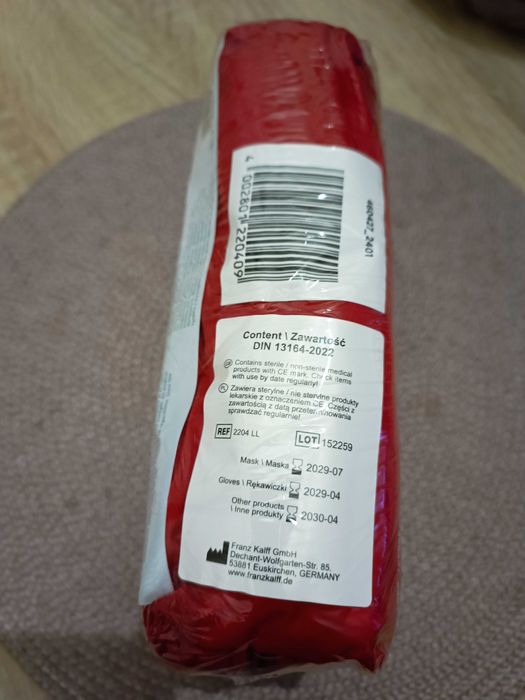 Apteczka samochodowa Kalff sensiplast