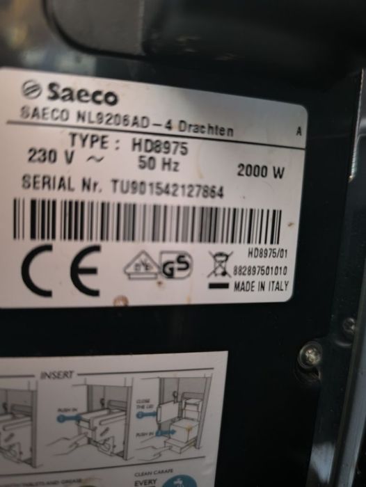 Ekspres do kawy Saeco Granbaristo