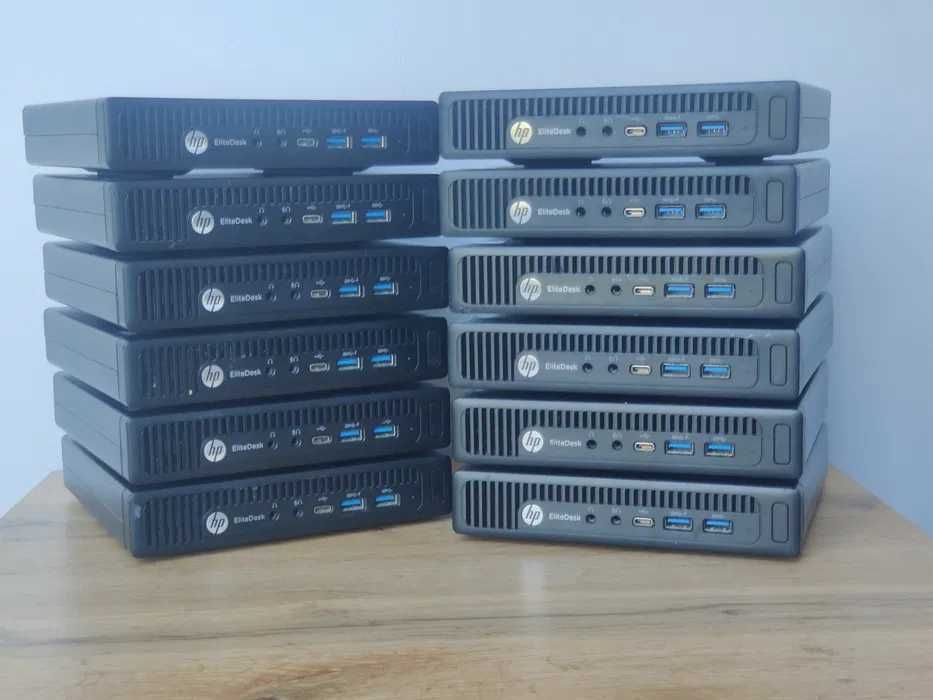 Продуктивний міні ПК HP EliteDesk 800 G2 i5-6500T/ 16GB / 128GB+500GB