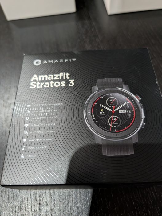 Amazfit Stratos 3 – Como Novo (Usado 2x) – Ideal para Desporto