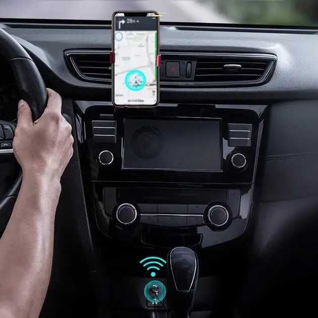 Bluetooth аудіо приймач Baseus BA01 AUX адаптер 3.5мм трансмітер