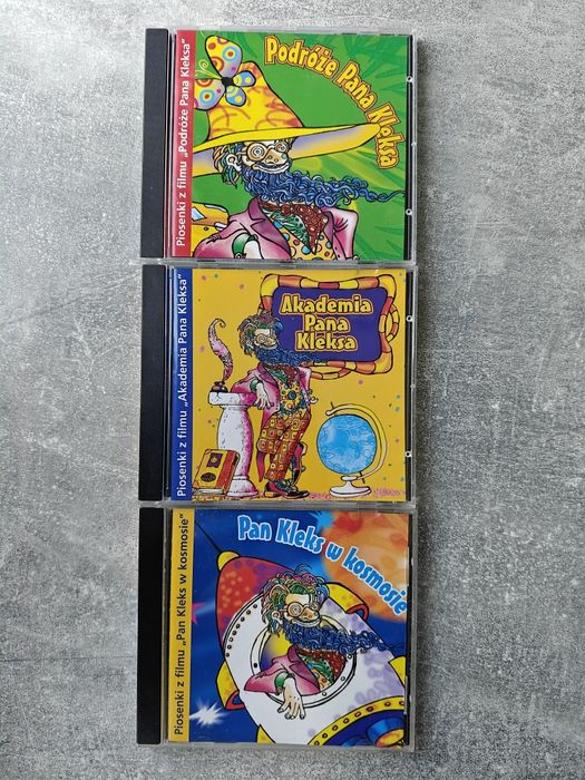 CD X2 Akademia Pana Kleksa Podróże Zestaw płyt z muzyką z filmu  + Gratis pudełko Pan kleks w Kosmosie