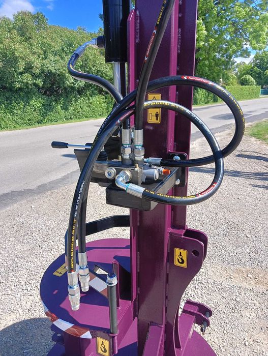 Łuparka Do Drewna NA OPAŁ Pionowa Hydrauliczna Nacisk 20t SPAWEX