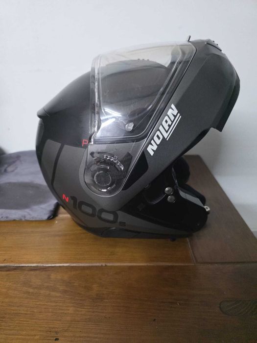 Capacete Modular Nolan – Como Novo, Conforto e Segurança Premium