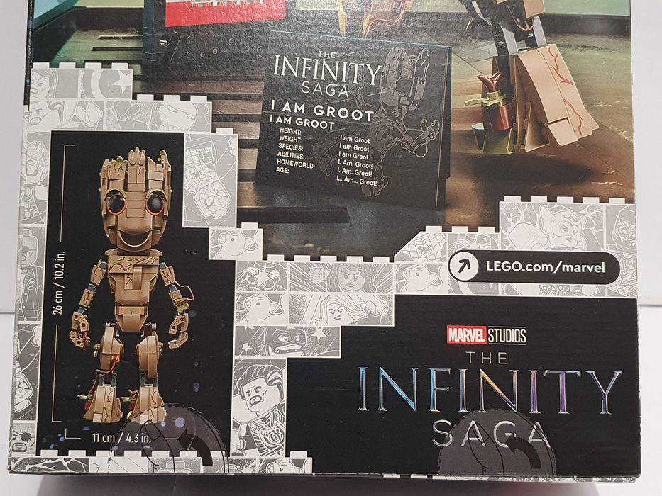 Klocki LEGO I AM GROOT 76217 Nowe MARVEL Super Heroes Infinity saga