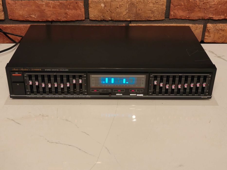 FISHER EQ-875 Studio Standard ! Znakomity korektor graficzny ! WIDMO