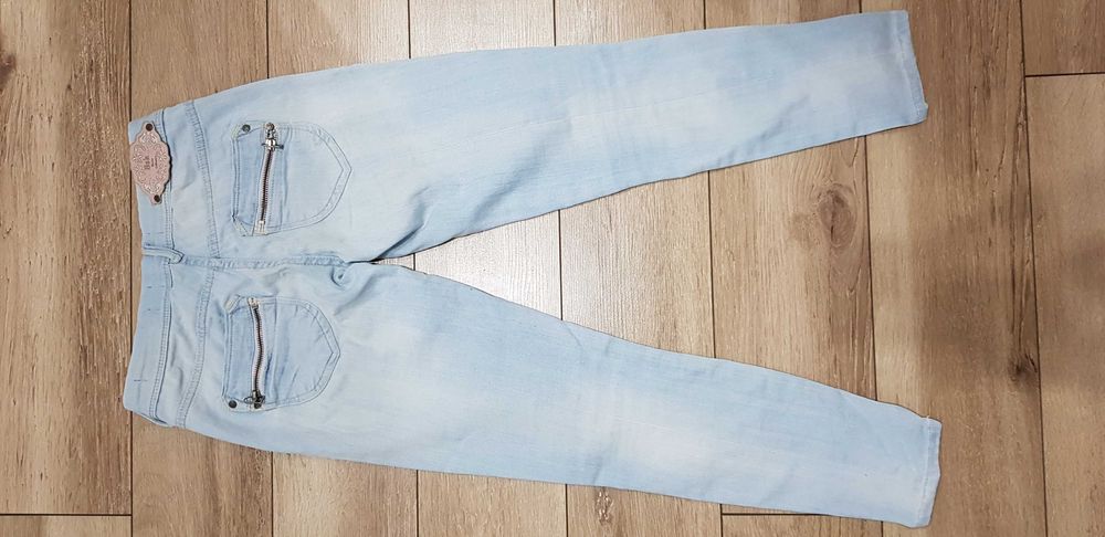 Spodnie jeansy Bershka rozm. 36 super skinny