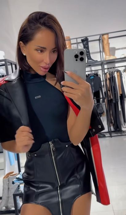 Lior боди чёрный