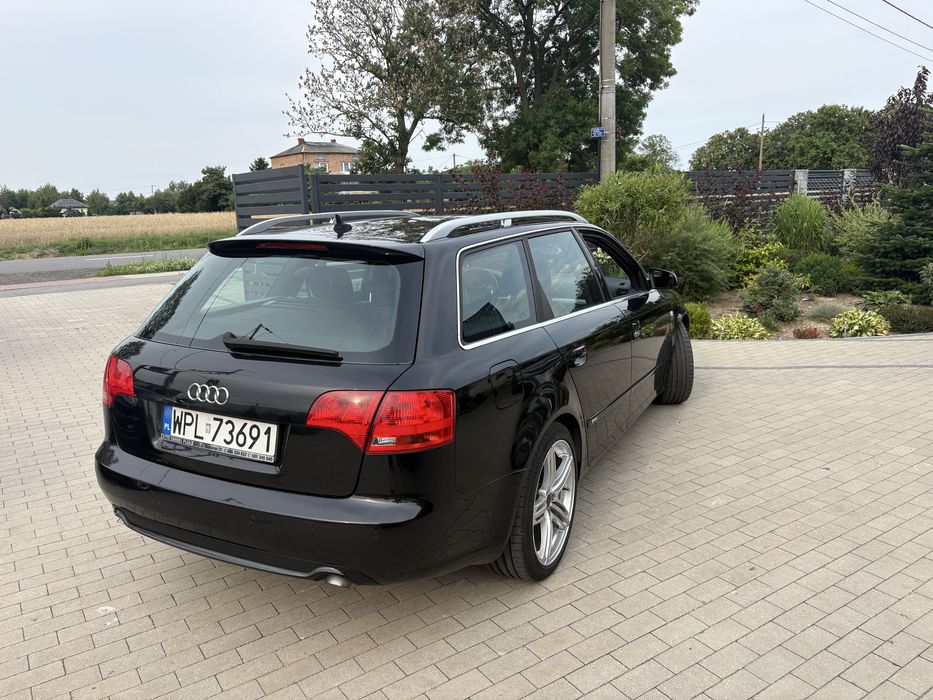 Audi A4 B7 Avant S-line 2.0 TDI 170 KM  | Bogate wyposażenie