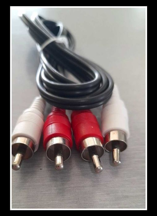 Cabo RCA (Vermelho e Branco)