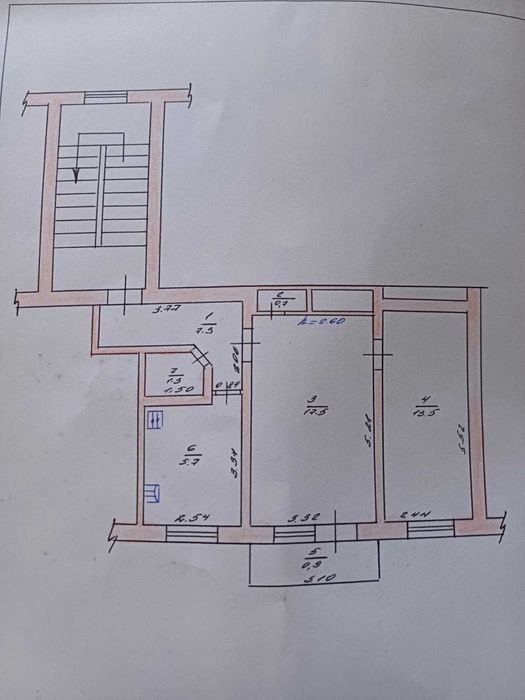 Продаж 2-кімнатної квартири в самому центрі смт Ярмолинці!  39449