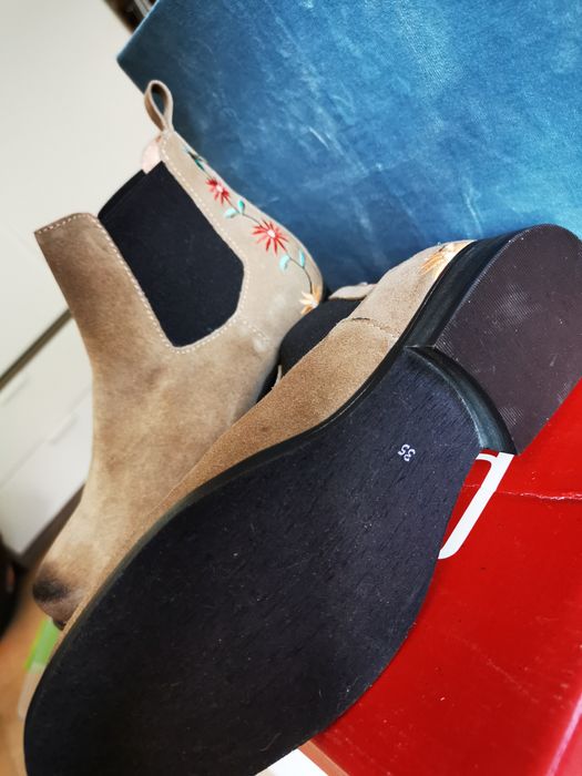 Bota Nova Camel rasa