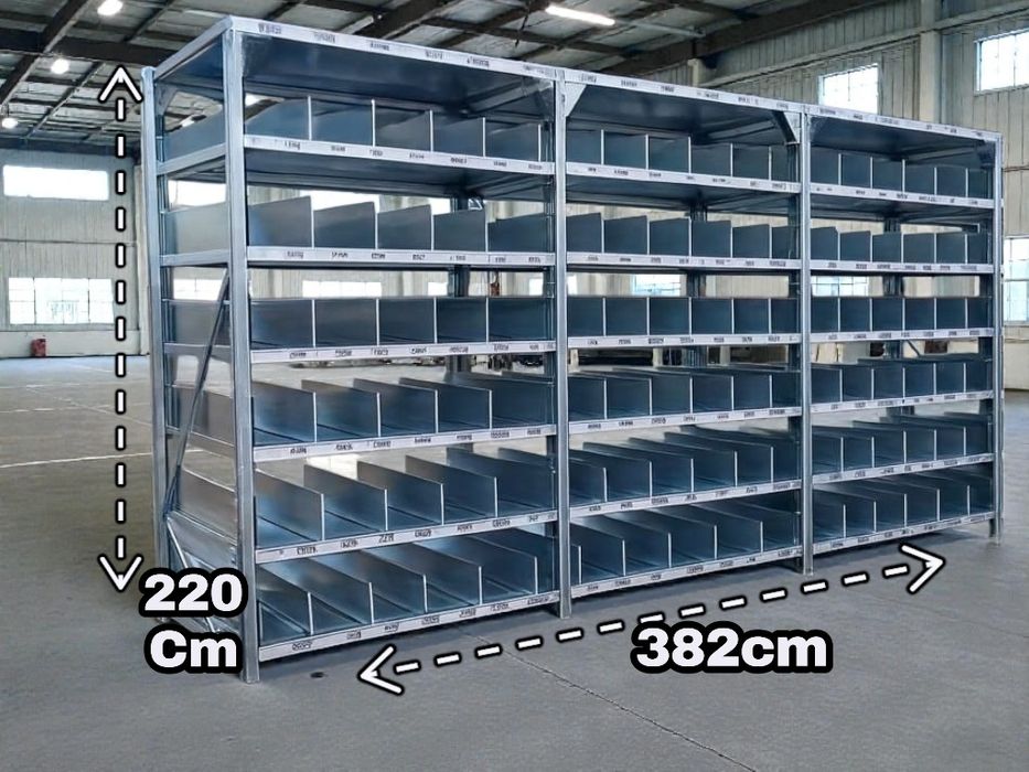 Regały magazynowe paletowe półkowe