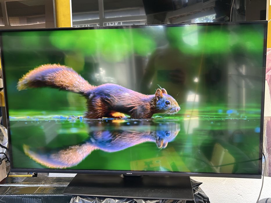 4K телевізор 43”  Nokia UNE43GV210, Xiaomi L43M5-5ARU, Android, голосовий пульт.