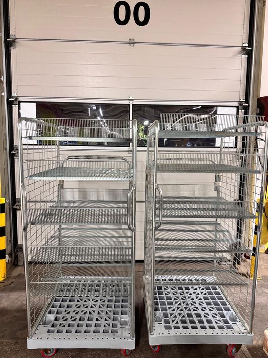 Wózek transportowy magazynowo przemysł