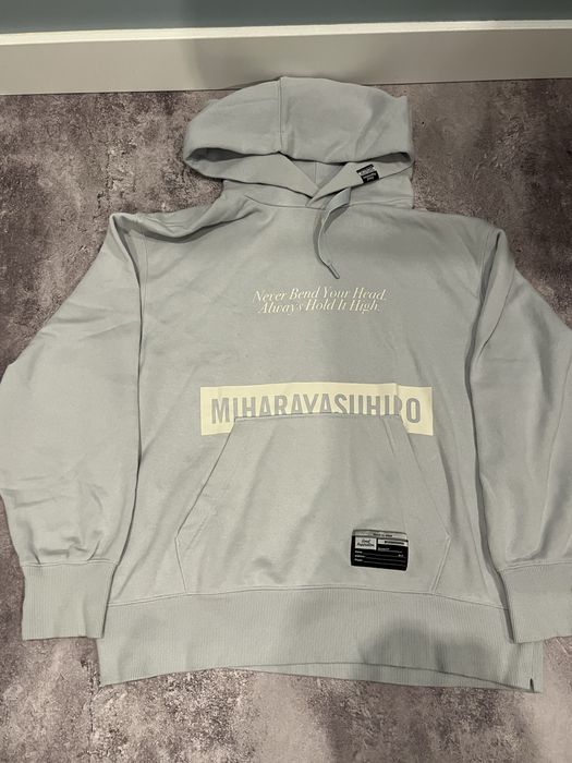Mihara Yasuhiro hoodie {cinzia araia Balenciaga rick Owens number nine archive Maison Margiela mastermind undercover  Nike  vetements}