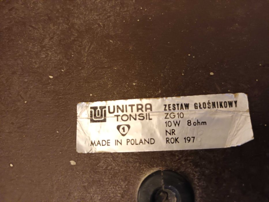 Kolumny głośnikowe Tonsil ZG 10