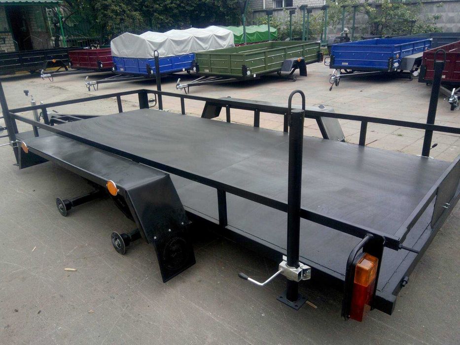 Лафет  двохвісний для перевезення генератора та спецтехніки до 3.5 т