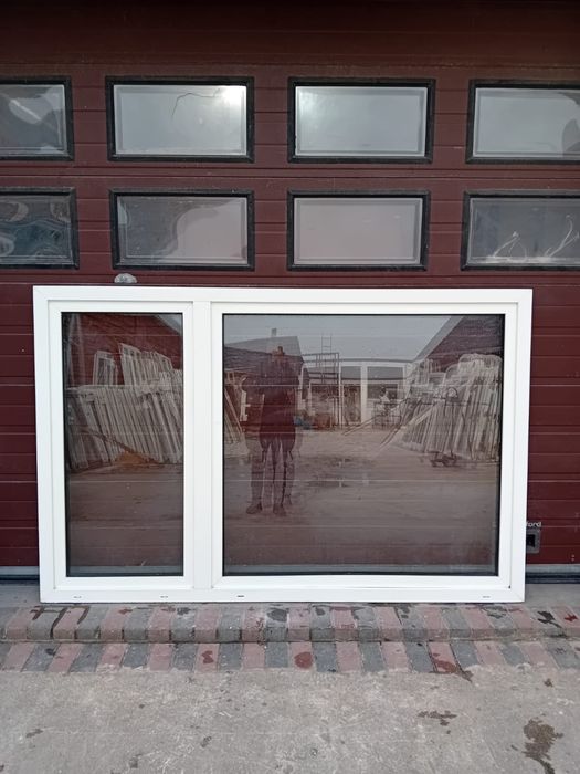 Okna 240x154 pcv okno plastikowe dwuskrzydłowe DOWÓZ CAŁY KRAJ