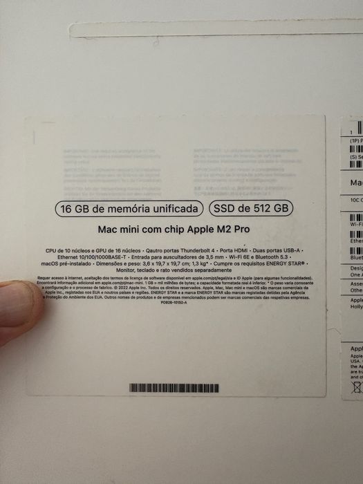MacBook Mini M2PRO 16 GB, 512MB SSD
