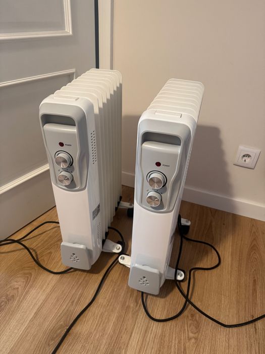2 Aquecedores a óleo