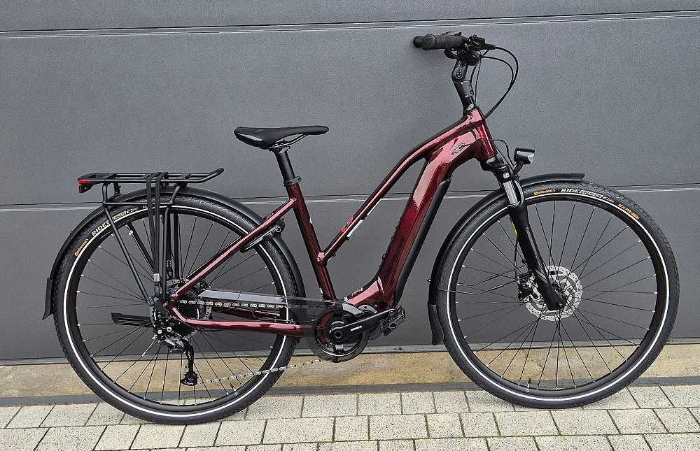 Nowy rower elektryczny MERIDA eSPRESSO 400 S | Shimano Steps | Bateria 500 Wh | Shimano Alivio 9x | Hydraulika | damski damka unisex e-bike