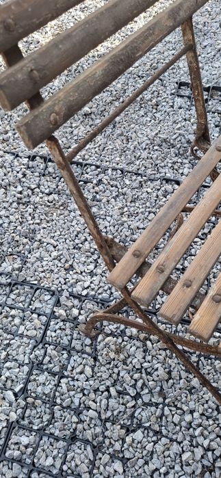 3 krzesła przedwojenne