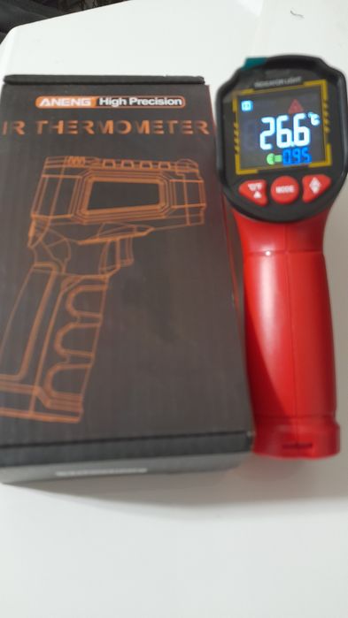 Инфракрасный пирометр бесконтактный лазерный термометр -50 - +600